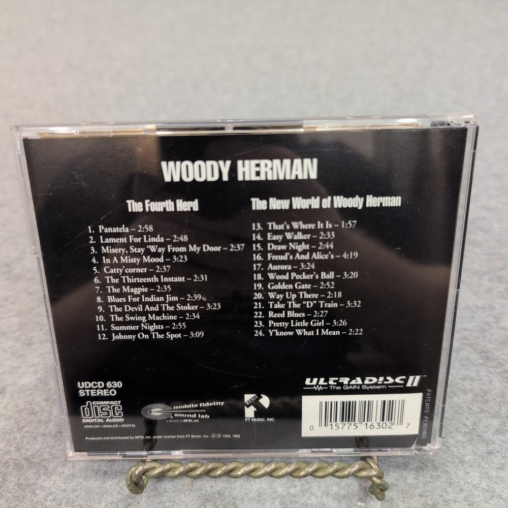 Woody Herman The Fourth Herd New World MFSL Ultradisc II 24kt Gold CD UDCD 630 - Picture 2 of 2